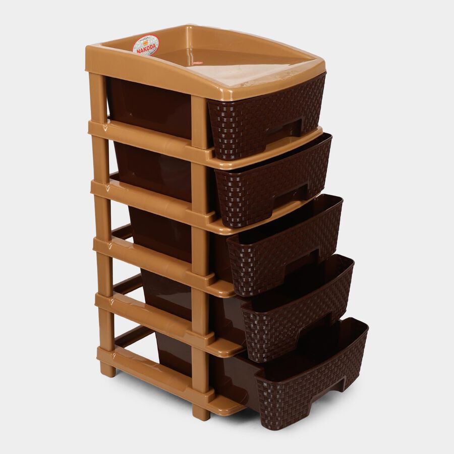 5 Tier Plastic Multipurpose Rack, , large image number null