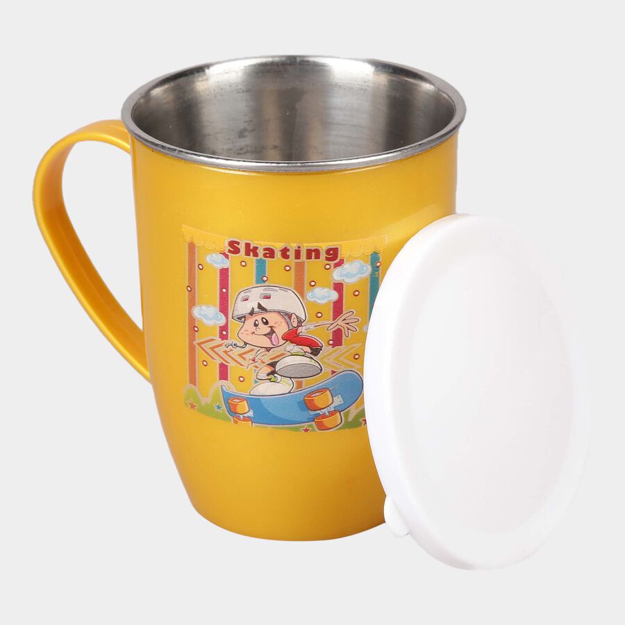 225 ml Steel Mug with Lid, , large image number null