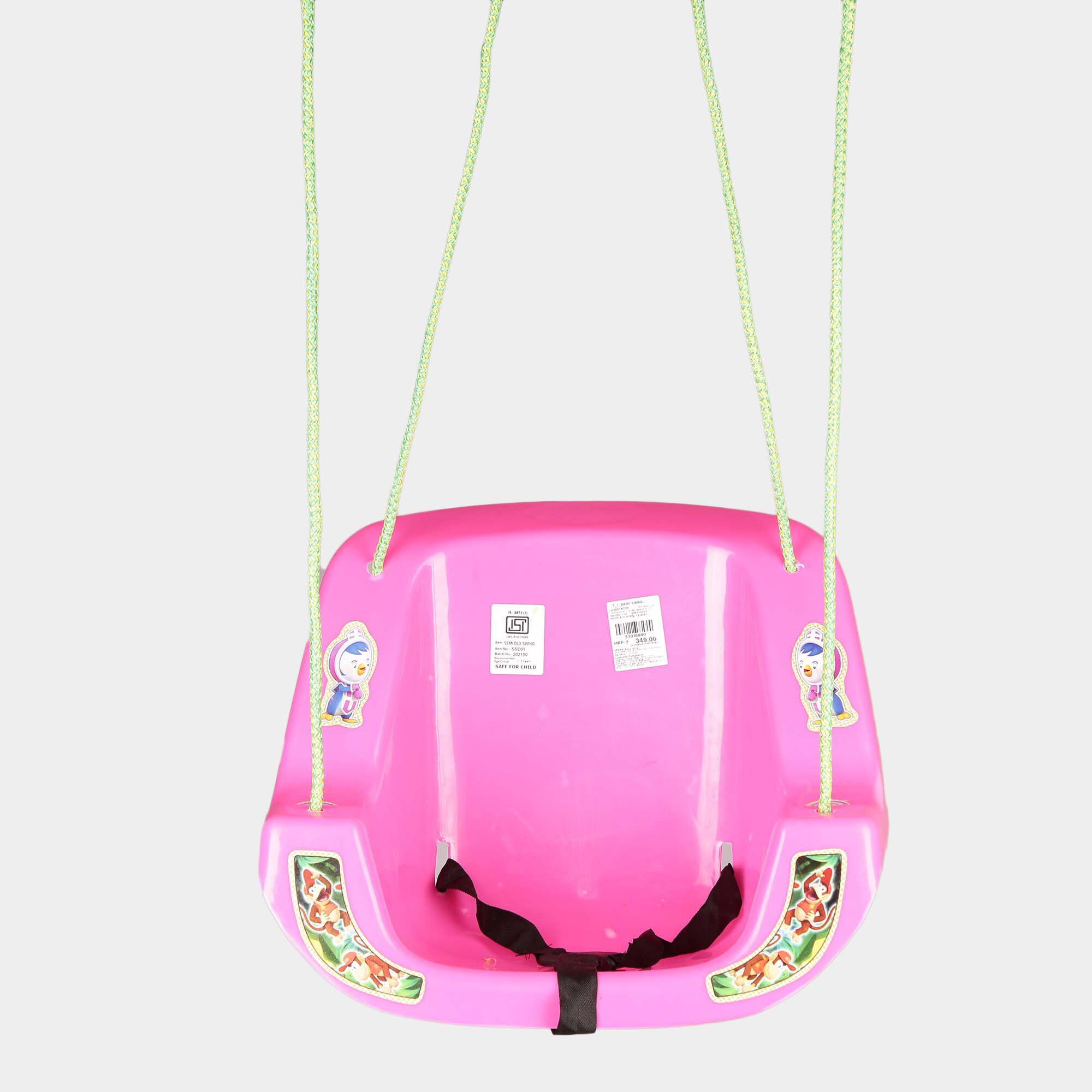 Plastic swing chair for sales baby