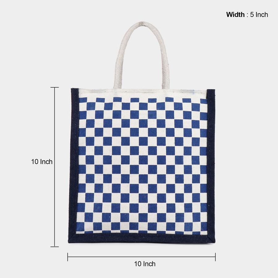 White Canvas Lunch Bag, , large image number null