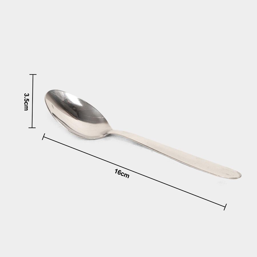 Steel Baby Spoon, Set of 4, , large image number null