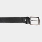 Men's Black Polyurethane Casual Belt, , small image number null