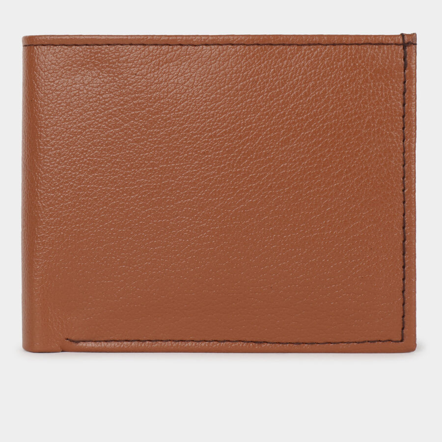 Men's Tan Polyurethane Wallet, , large image number null