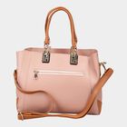 Women's Peach Polyurethane Tote Bag, , small image number null