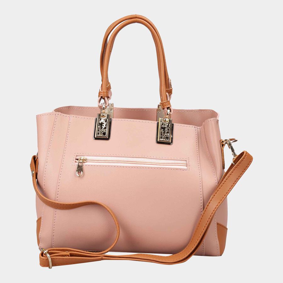 Women s Polyurethane Tote Bag Embroidered Medium Size