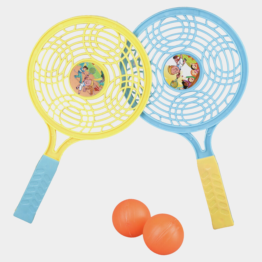 Baby Tennis Racquet Set - Colour/Design May Vary, , large image number null