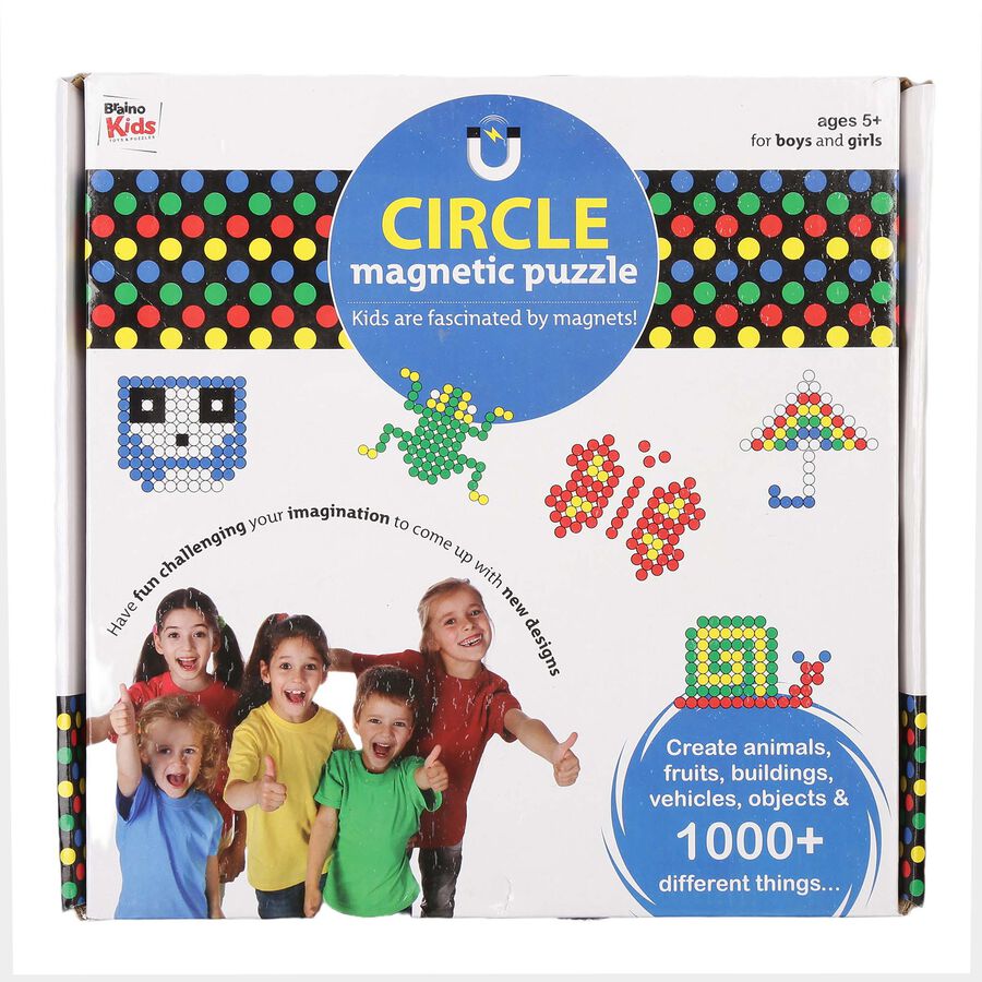Circle Magnetic Puzzle, , large image number null