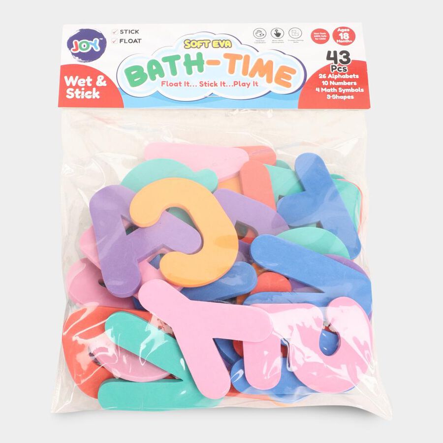 Kid's Wet And Stick Alpha Numeric, , large image number null