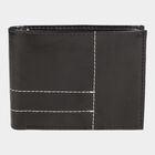 Men's Black Polyurethane Wallet, , small image number null