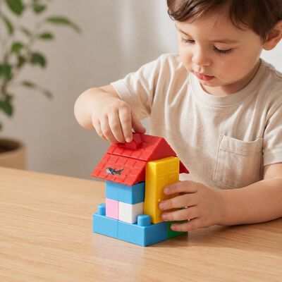 Kid's Plastic Blocks toy 