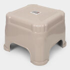 Brown Plastic Bath Stool, , small image number null