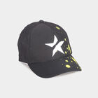 Kids' Black Nylon/Polyester Cap, , small image number null