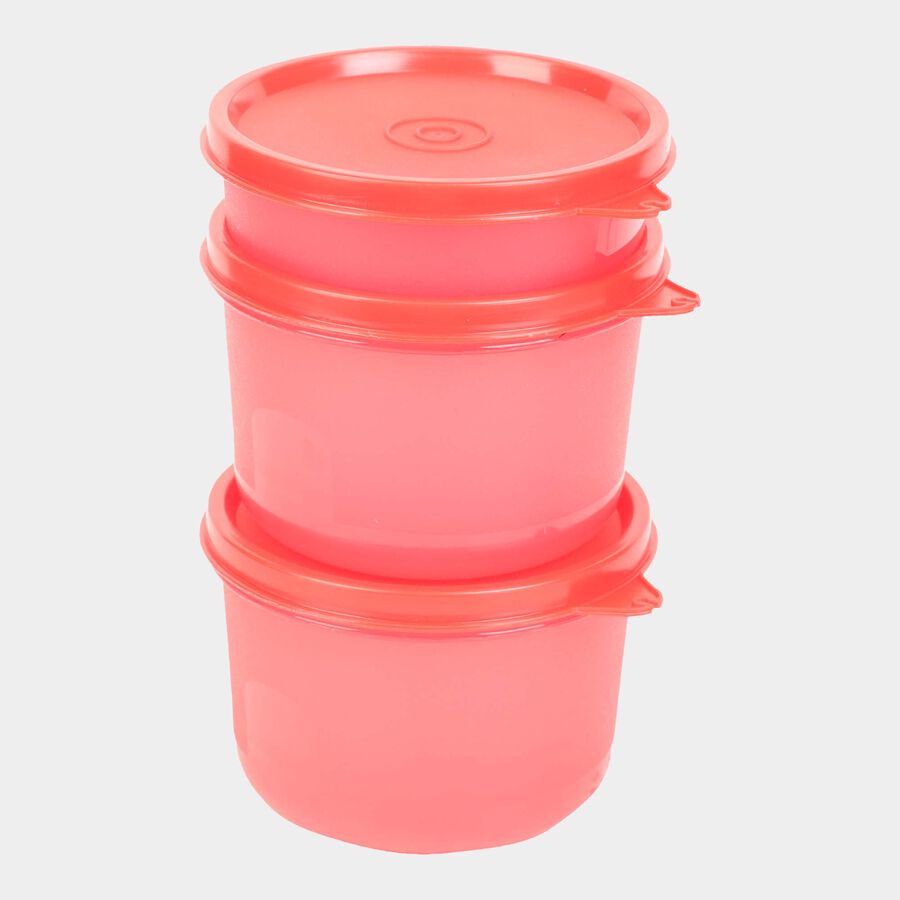 Plastic Lunch Box - 3 Containers With Bag, , large image number null