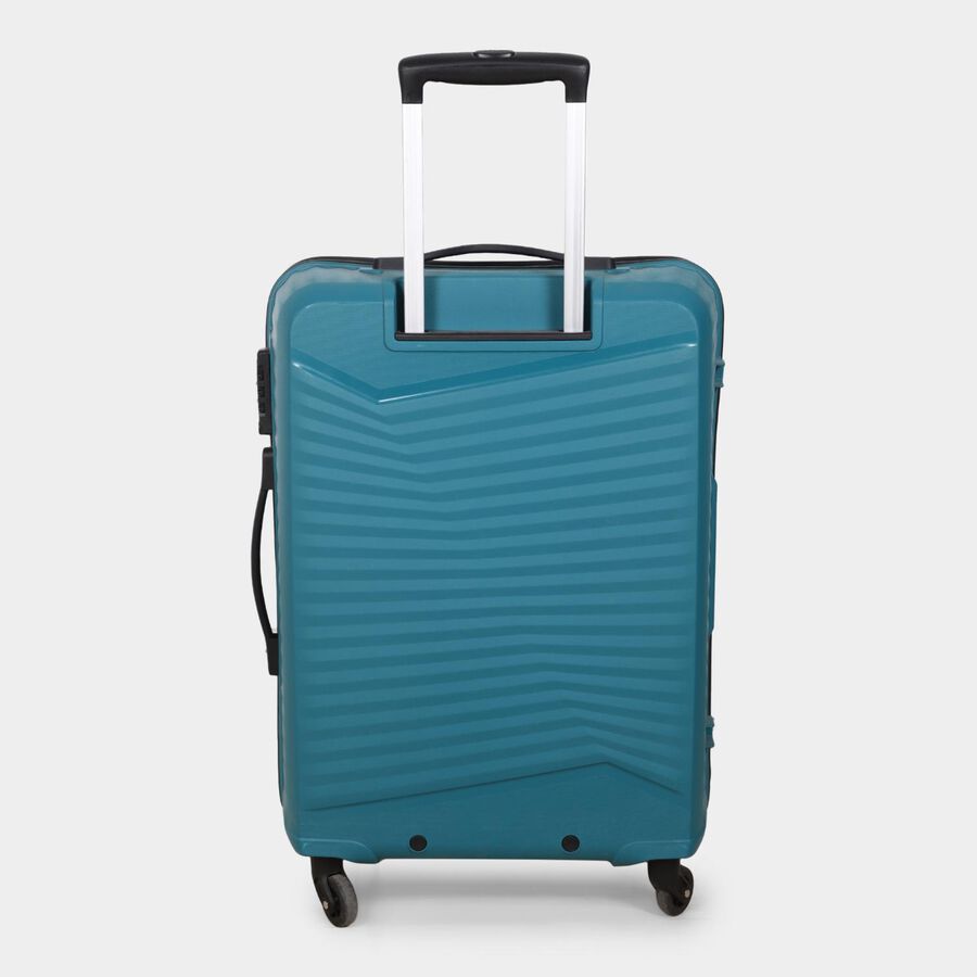 4-Wheel Light Green Polypropylene Hard Case Trolley, Medium, , large image number null