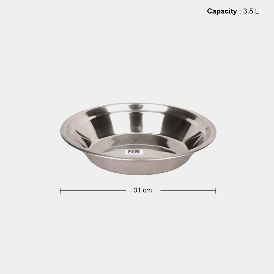 Stainless Steel Parat Plate - 31 cm, , large image number null