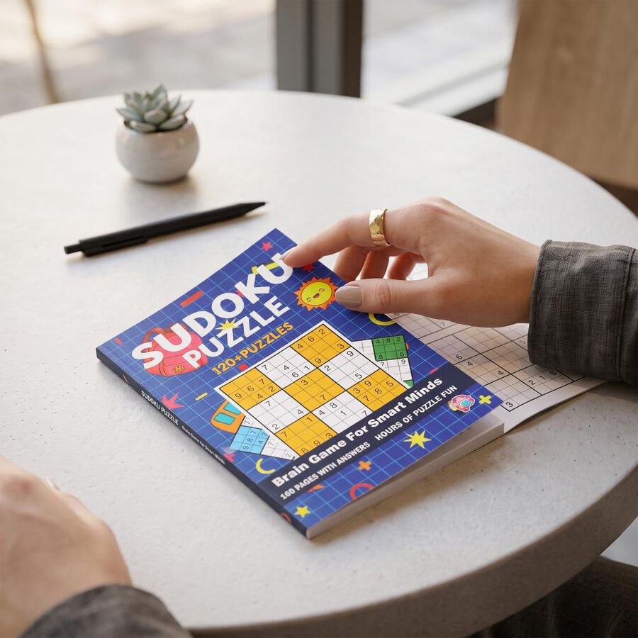 160Pages Sudoku Puzzle Book, , large