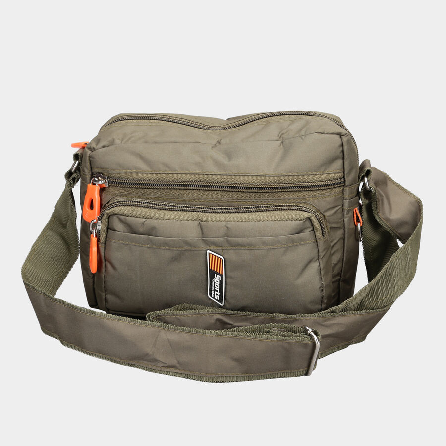 Men's Polyurethane Sling Bag, , large image number null