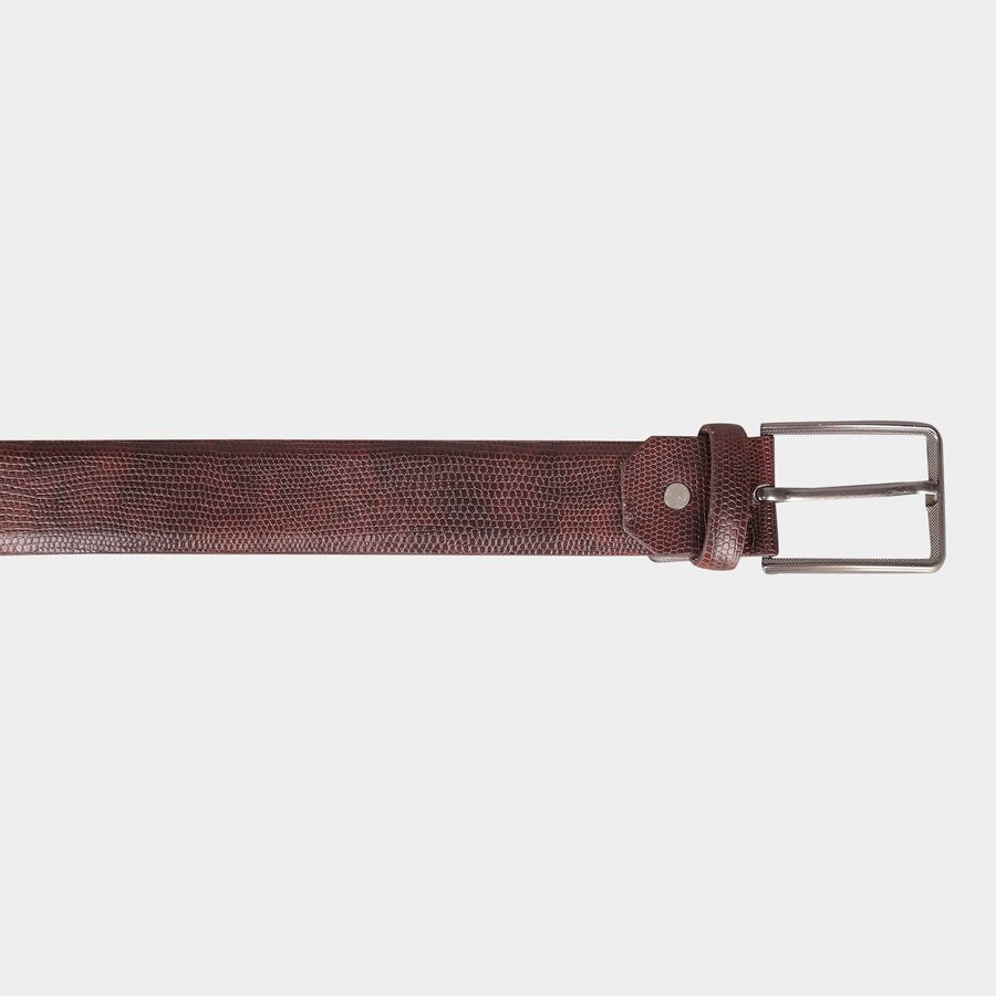 Men's Brown Polyurethane Casual Belt, , large image number null