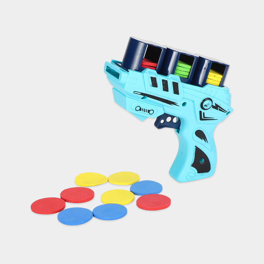 Kid's Flying Disc Shooter Toy Gun, , large