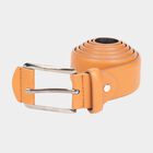 Men's Tan Polyurethane Casual Belt, , small image number null