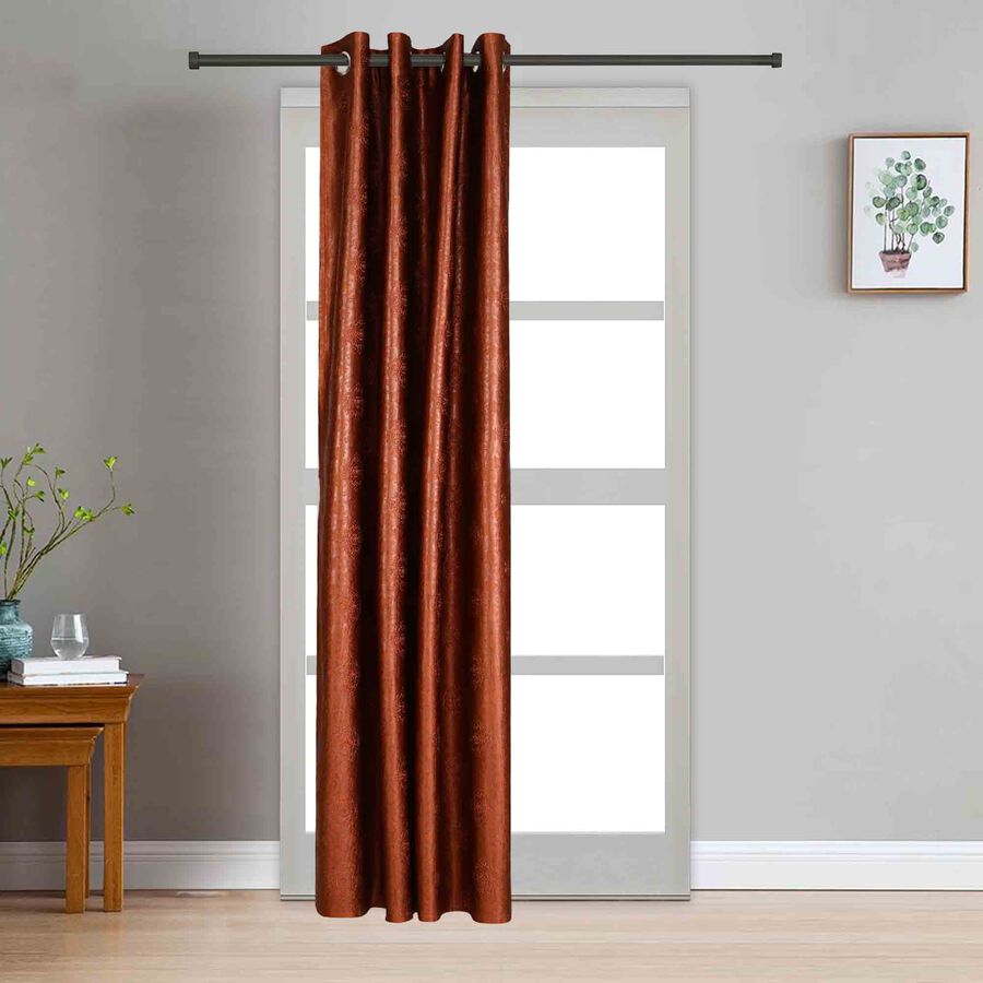 7ft. Gold Microfiber Door Curtain, , large image number null