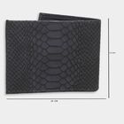 Men's Blue Polyurethane Wallet, , small