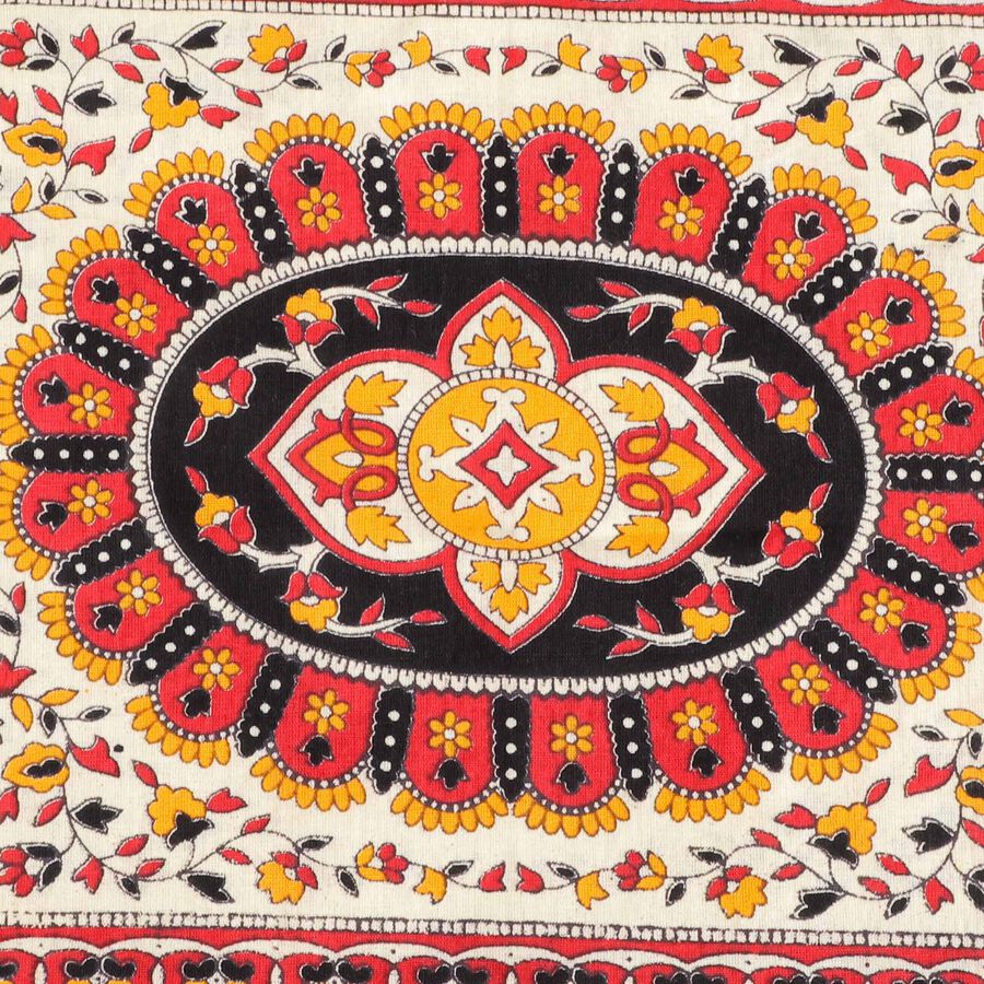 Printed Cotton Pillow Cover, , large image number null
