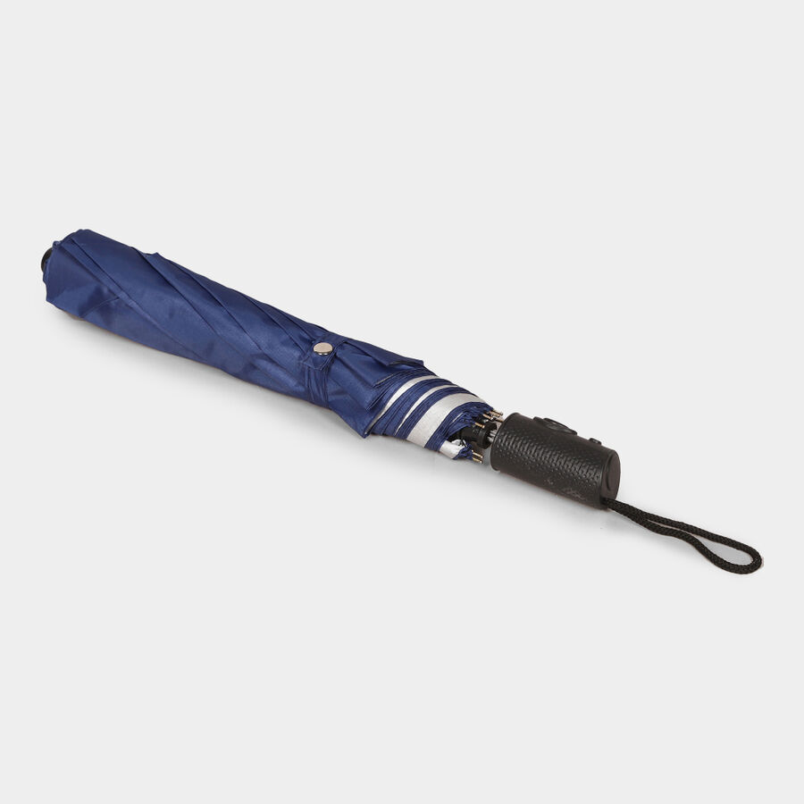 Navy Blue Nylon/Polyester Umbrella, , large image number null