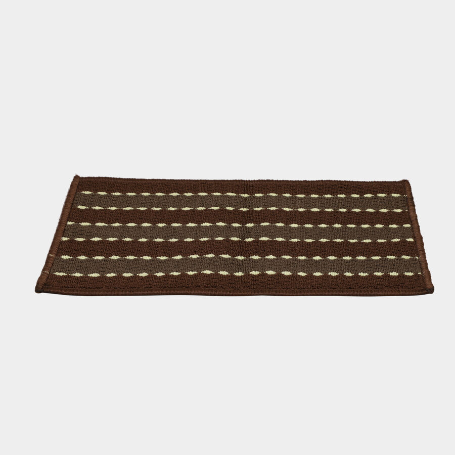 Anti-Skid Brown Polypropylene Door Mat, , large image number null