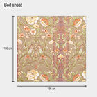 120 GSM Brown Microfiber Double Bedsheet, , small image number null