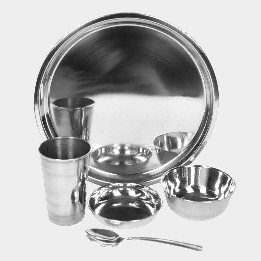 30 Pcs. Steel Dinner Set, , large image number null