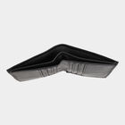 Men's Black Polyurethane Wallet, , small image number null