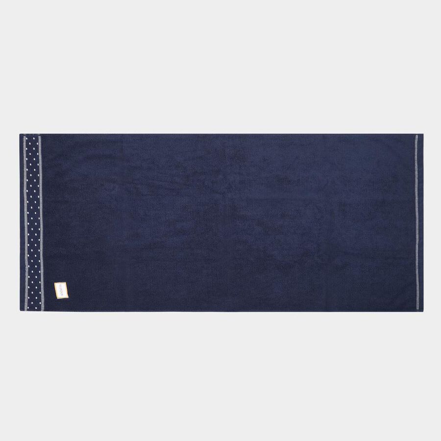 450 GSM Navy Blue Cotton Bath Towel, , large image number null
