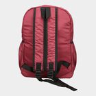 Women's Maroon Polyurethane Backpack, , small image number null