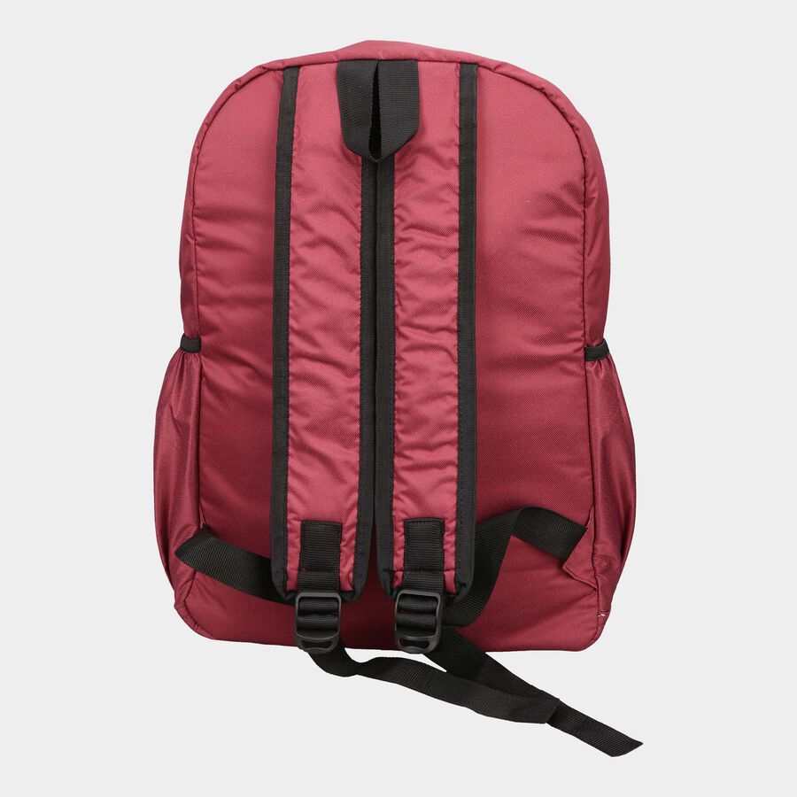 Women's Maroon Polyurethane Backpack, , large image number null