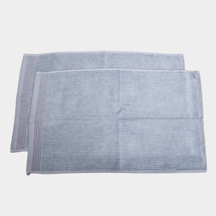380 GSM Blue Cotton Hand Towel, , large