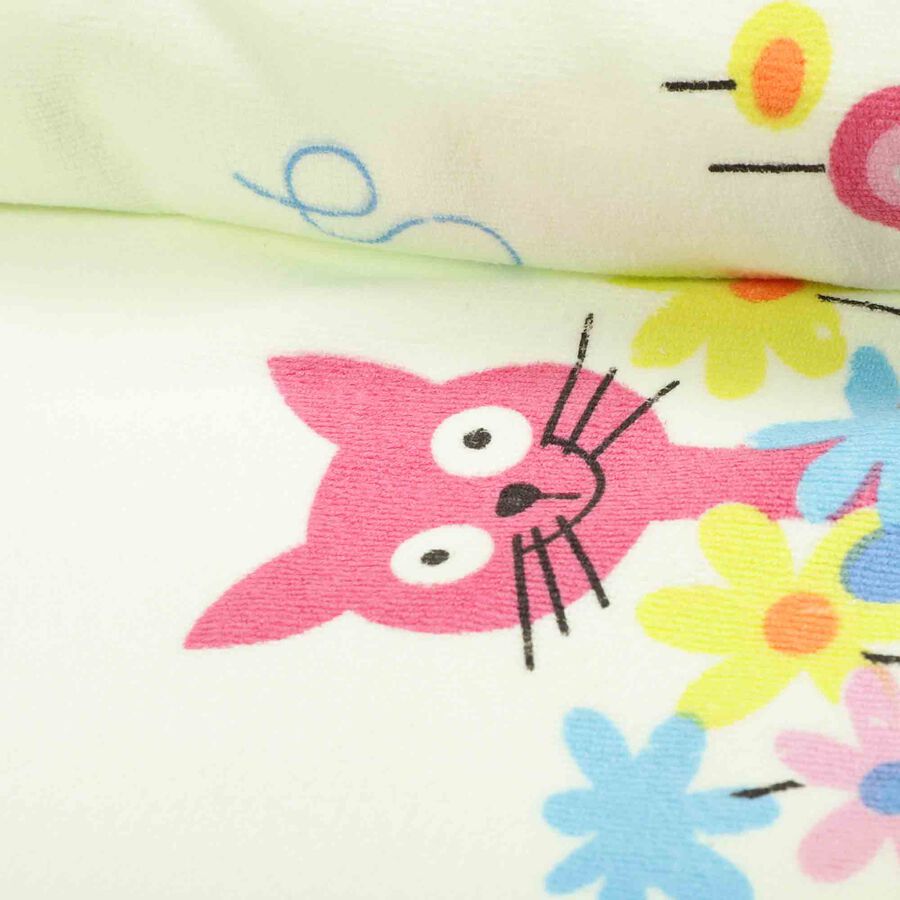 380 GSM Yellow Polyester Baby Towel, , large image number null