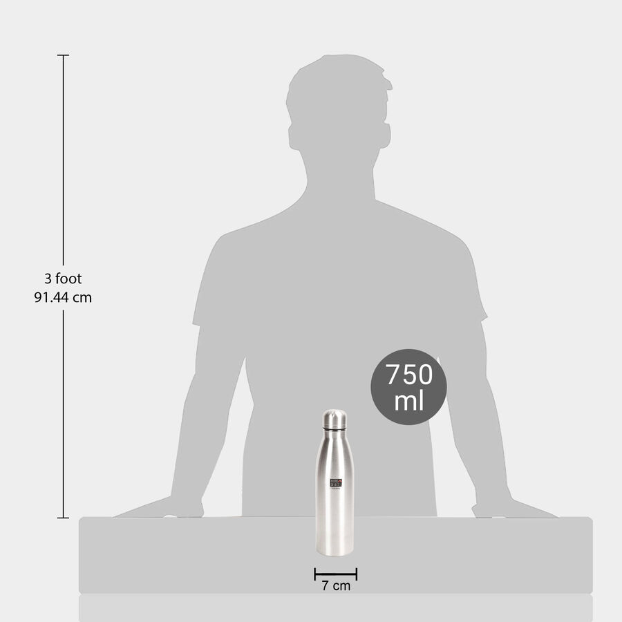 Home Select 750 ml Steel Water Bottle Vishal Mega Mart India