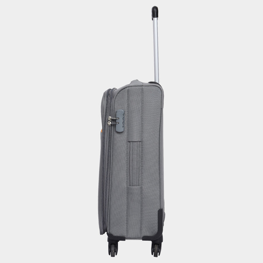 8 Wheels Dark Grey Polyester Trolley, , large image number null