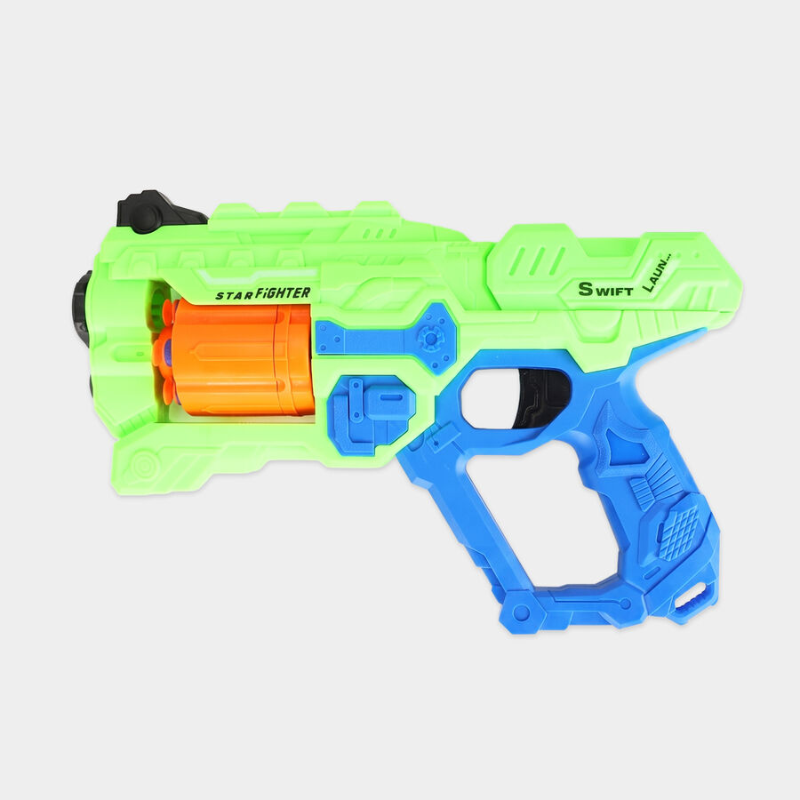 Kid's Star Fighter Swift Launch Soft Bullet Dart Gun, , large