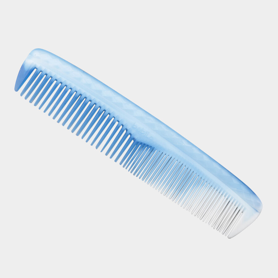 Plastic Hair Comb, Set of 3 - Colour/Design May Vary, , large image number null