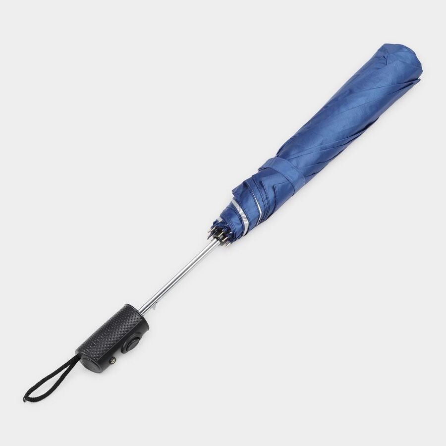 Navy Blue Polyester Men's Umbrella, , large