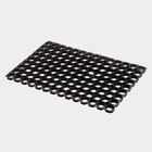 Anti-Skid Black Rubber Door Mat, , small image number null