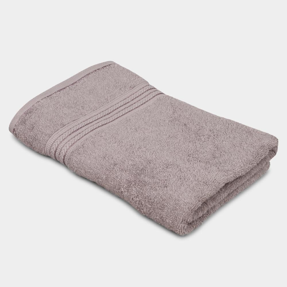 Home Beautiful                         450 GSM Grey Cotton Bath Towel