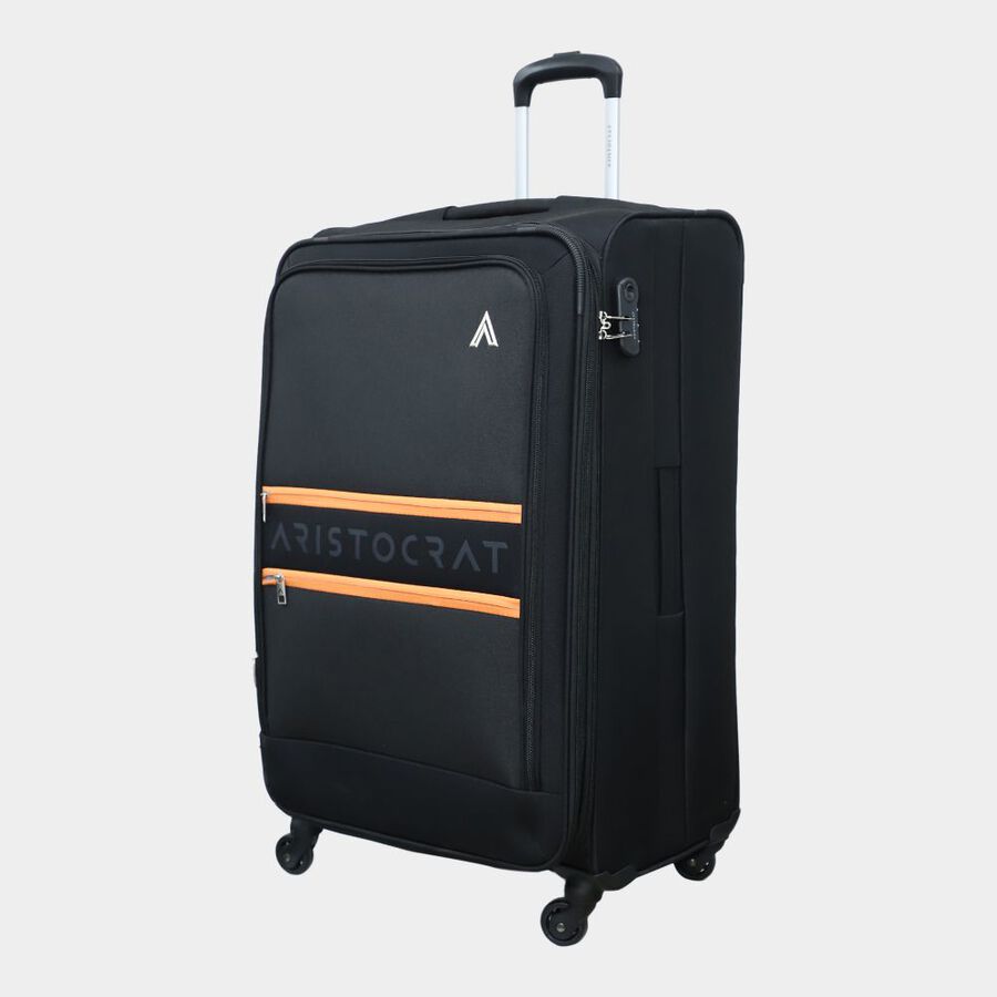 4-Wheel Polyester Soft Case Trolley, Large, , large image number null