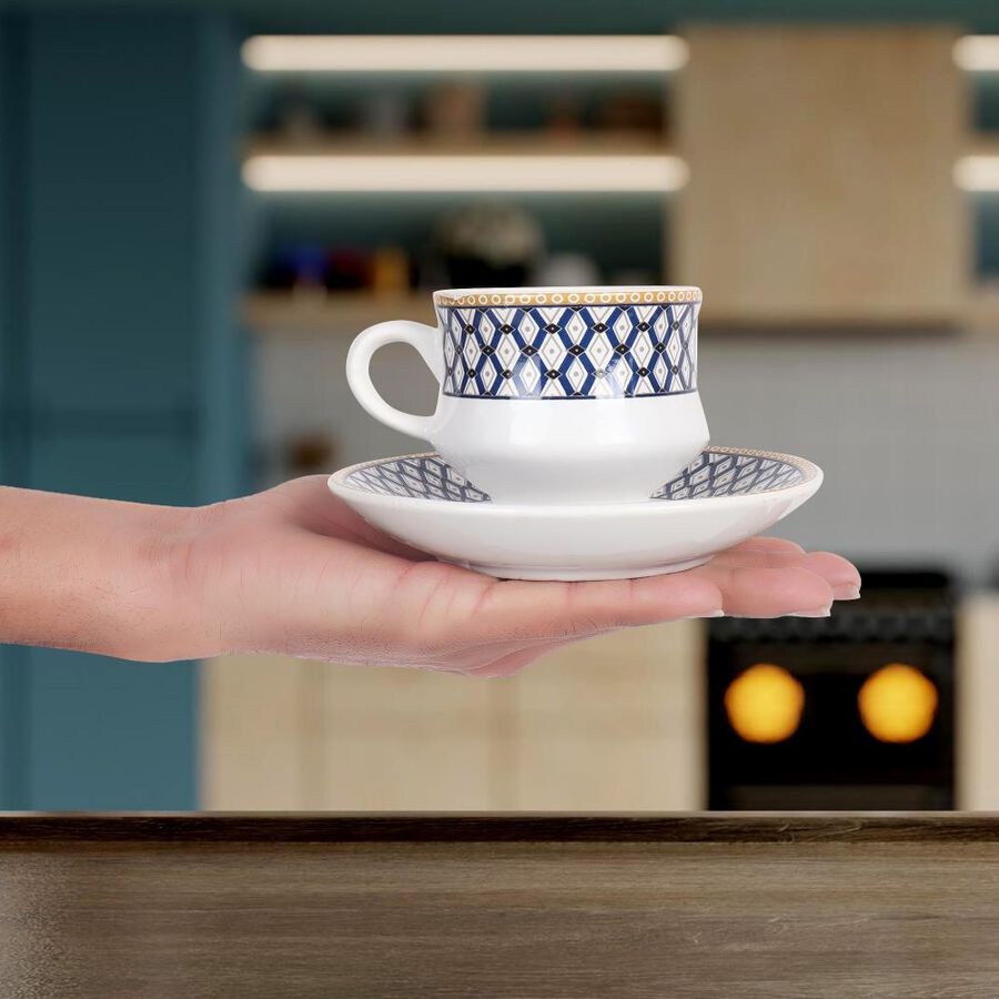 150 ml Stoneware Cup & Saucer Set, , large image number null