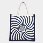 Dark Blue Canvas Lunch Bag, , small image number null