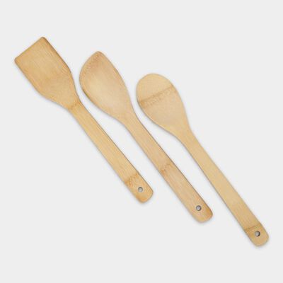 Wood Cooking Kitchen Tools Set of 3