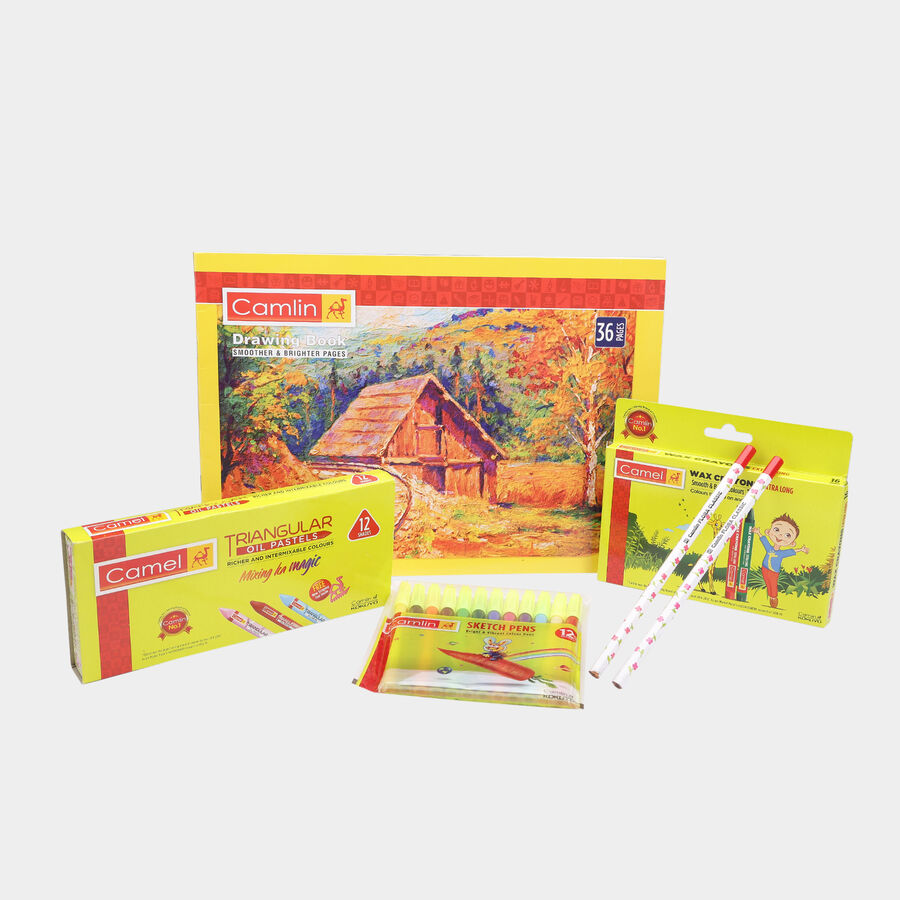 Stationery Kit-5 Pcs, , large image number null