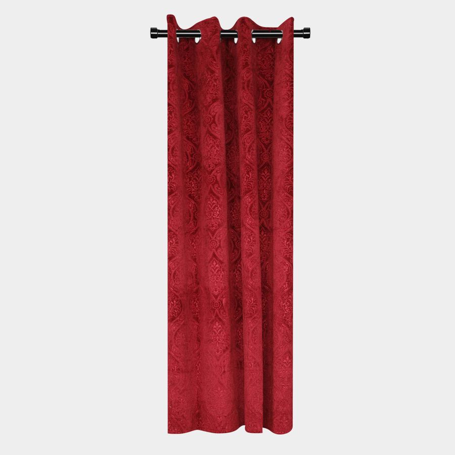 5ft. Maroon Window Curtain, , large image number null
